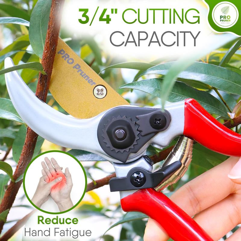 Pro Premium Bypass Pruning Shears, Use as Pruners, Garden Shears