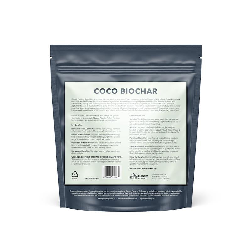 The Perfect Pair: 1 Coco Biochar Soil Super Ingredient & 1 Perfect Planting Mix